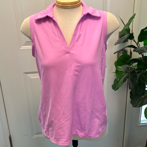 Lilly Pulitzer Tops - Lilly Pulitzer Luxletic sleeveless pink top size small